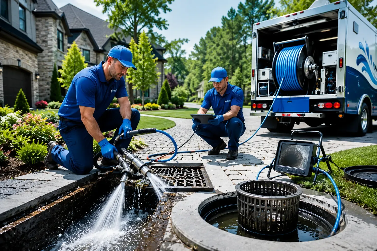 Local outdoor drain cleaning professionals in Grand Valley, PA