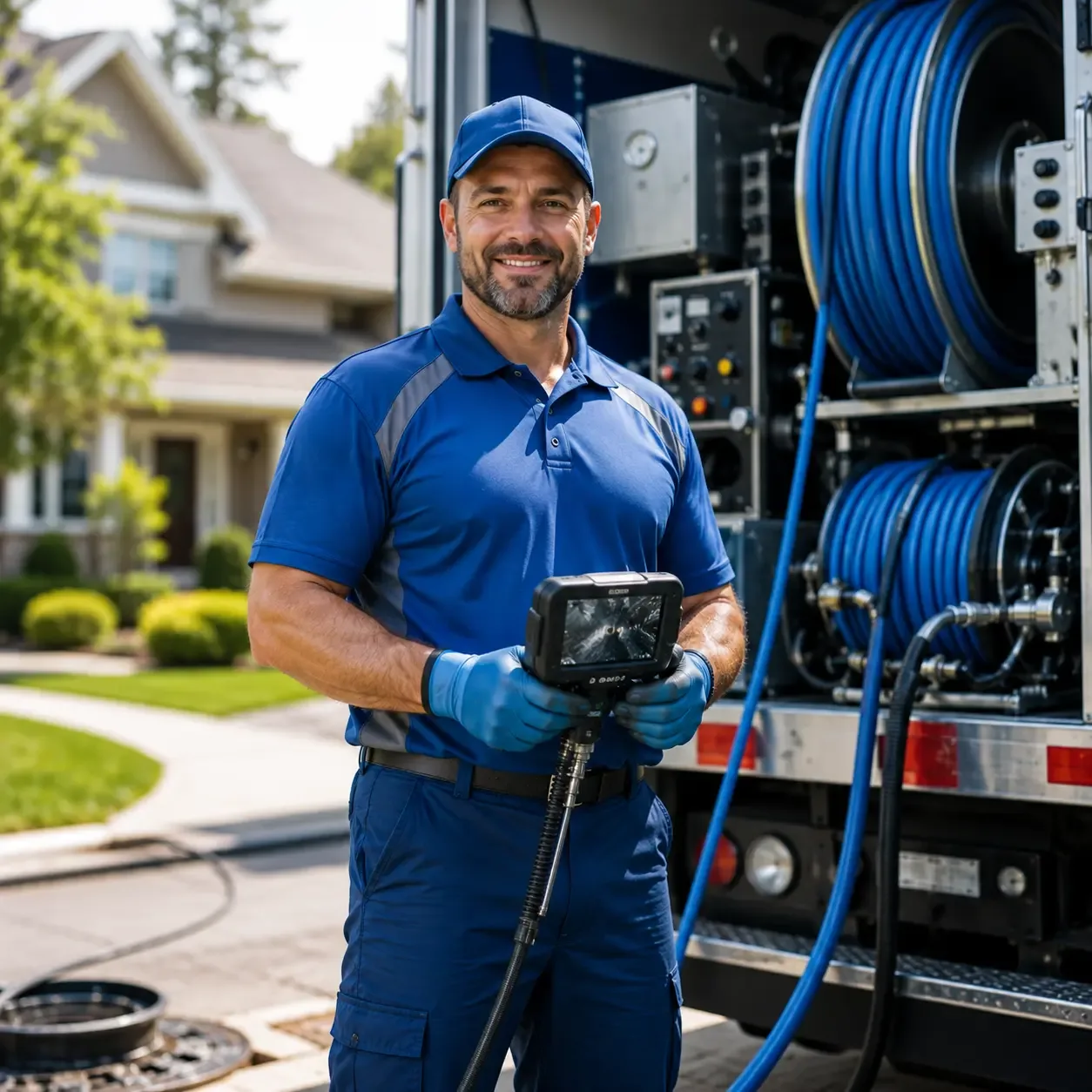 Local outdoor drain cleaning specialists in Grand Valley, PA